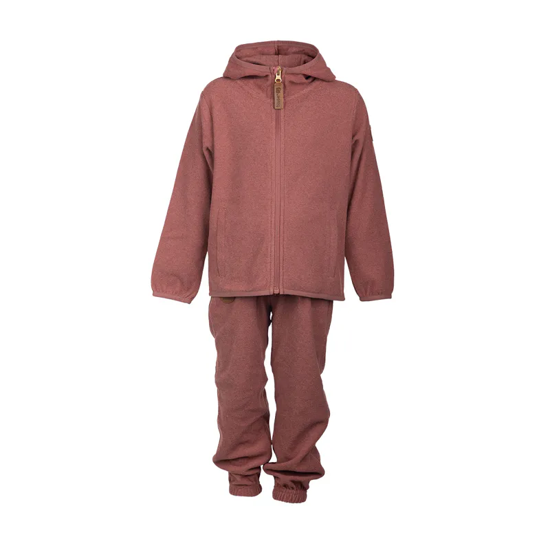 Bruse Micro Fleece galli - Hettupeysa & Buxur - Marsala