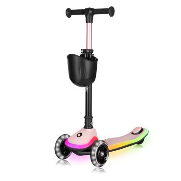 Hlaupahjól MEY - 3 dekk og ljós - Black Onyx